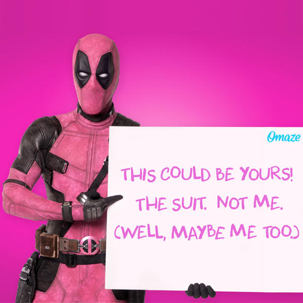 Deadpool, Omaze Deadpool, Omaze